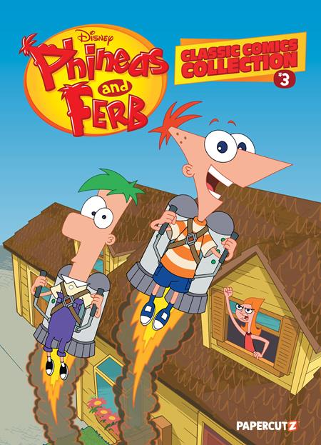 PHINEAS AND FERB CLASSIC COMICS COLLECTION HC VOL 03