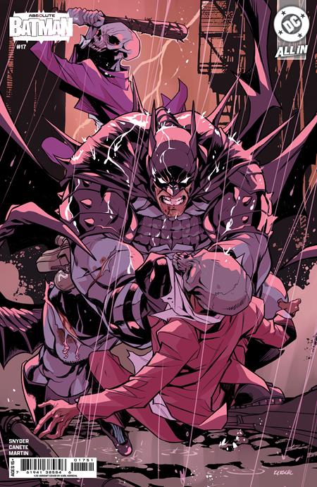 ABSOLUTE BATMAN #17 CVR E INC 1:25 KARL KERSCHL CARD STOCK VAR