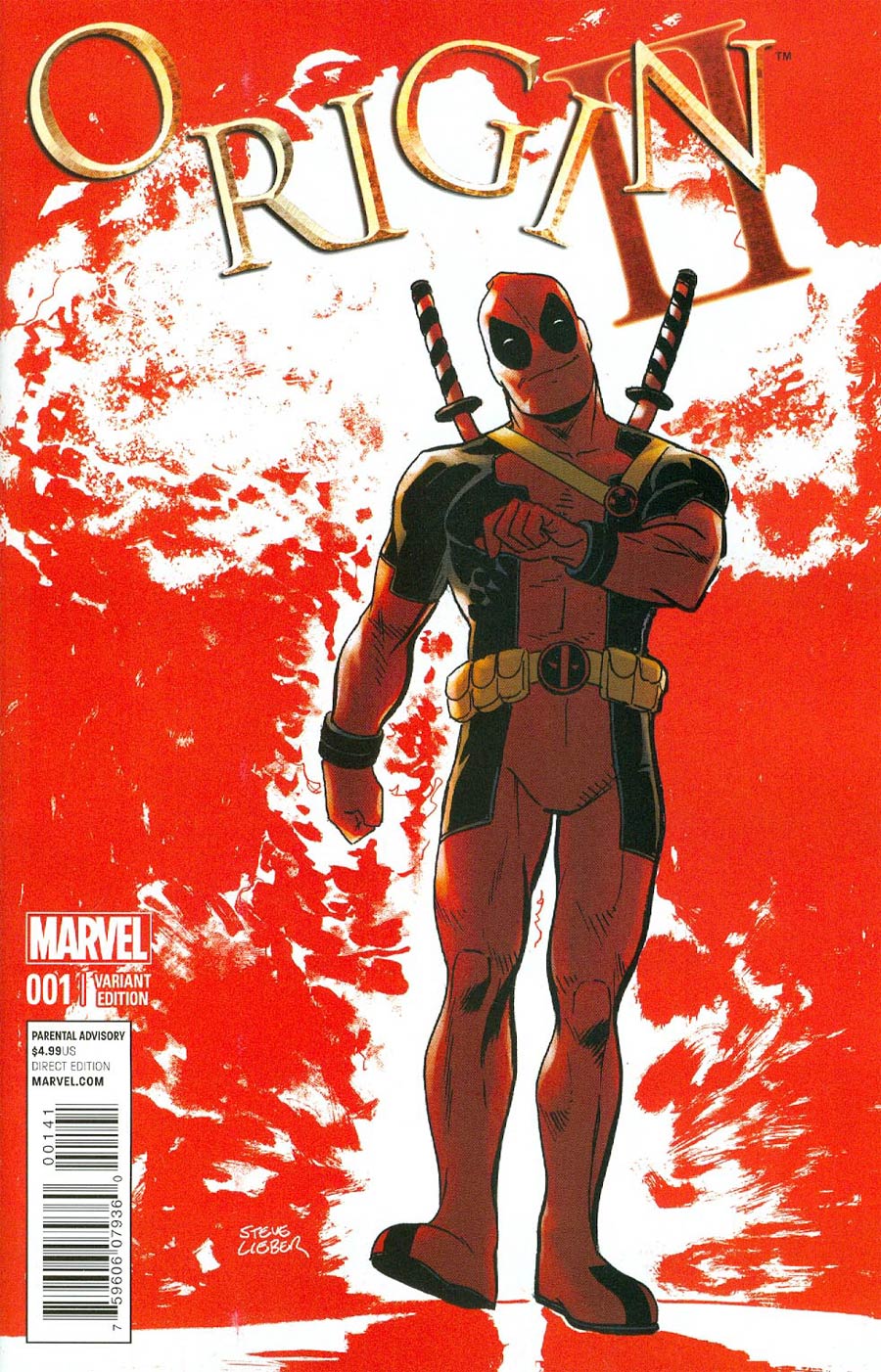 Origin II #1 Cover D Variant Deadpool Cover