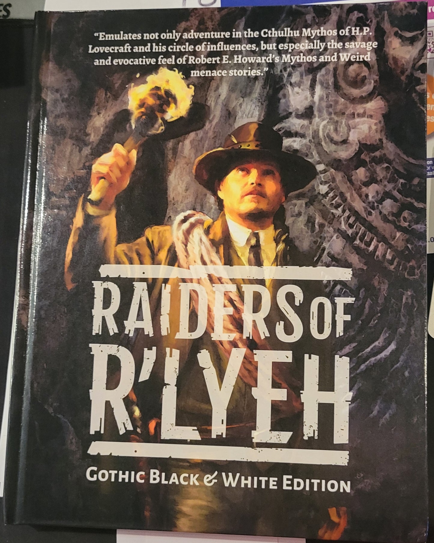 Raiders of R'lyeh Gothic Black & White Edition HC