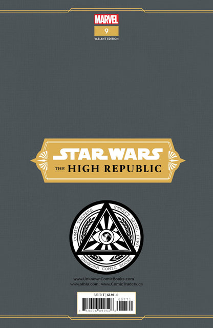 STAR WARS HIGH REPUBLIC #9 UNKNOWN COMICS MARCO TURINI EXCLUSIVE VIRGIN VAR (09/01/2021)