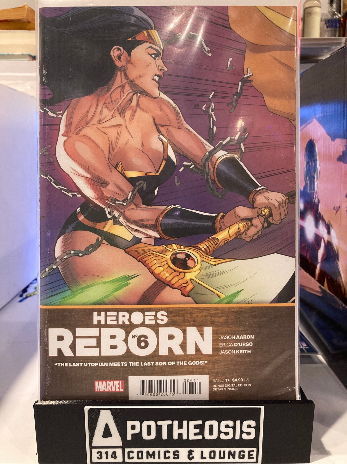 Heroes Reborn, Vol. 2 #6 The Last Utopian Meets the Last Son of the Gods