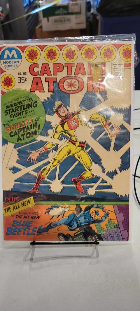 Captain Atom #83 (1st appearance of Blue Beetle, Ted Kord)