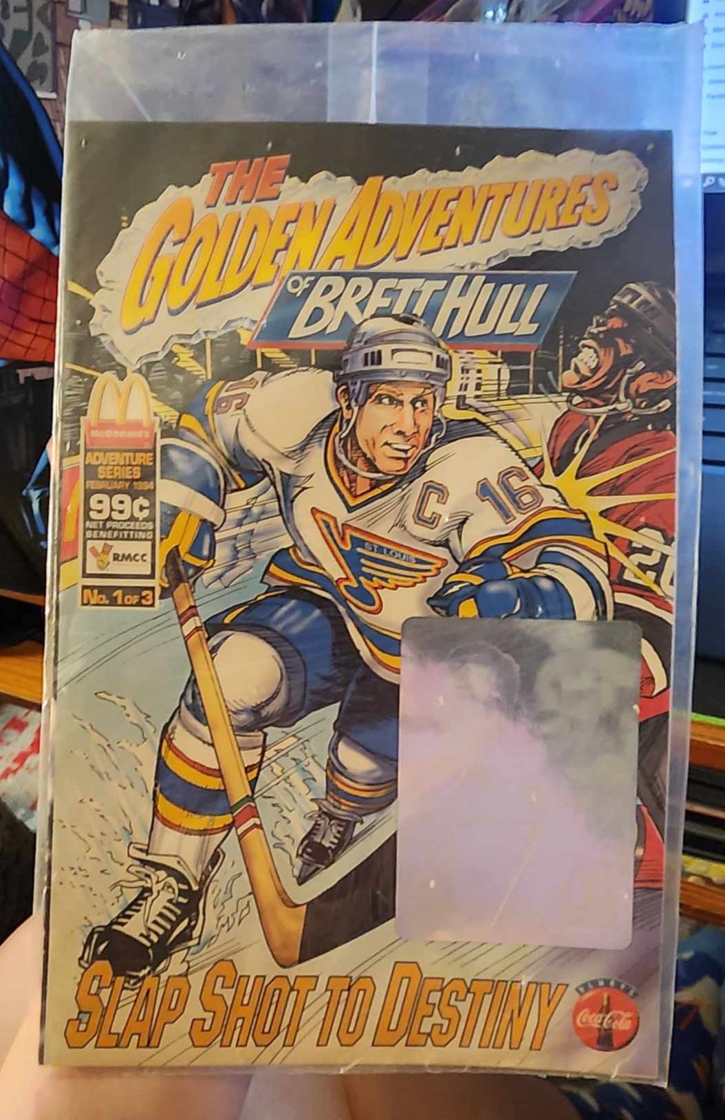 Golden Adventures of Brett Hull (1994 Patrick Company) comic books