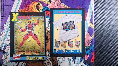 X-FORCE #1 - DEADPOOL TRADING CARD! Marvel 1991