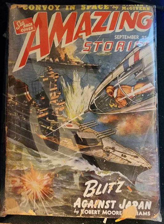 Amazing Stories Pulp September 1942- Blitz Against Japan