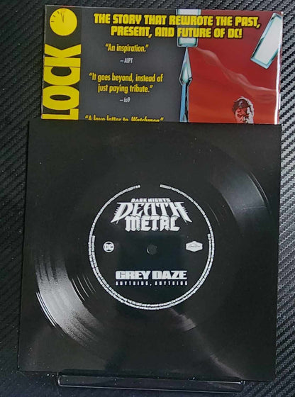 Dark Nights Death Metal #2 Grey Daze Soundtrack Flexi-Disc Edition