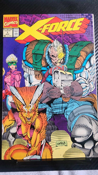 X-FORCE #1 - DEADPOOL TRADING CARD! Marvel 1991