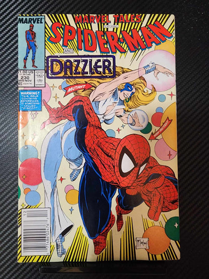 MARVEL TALES #230 Dazzler McFarlane 1989