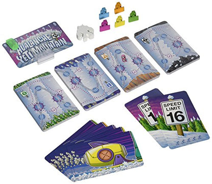 Green Couch Games Avalanche at Yeti Mountain Card Game