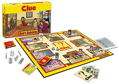 Clue Bobs Burgers Board Game