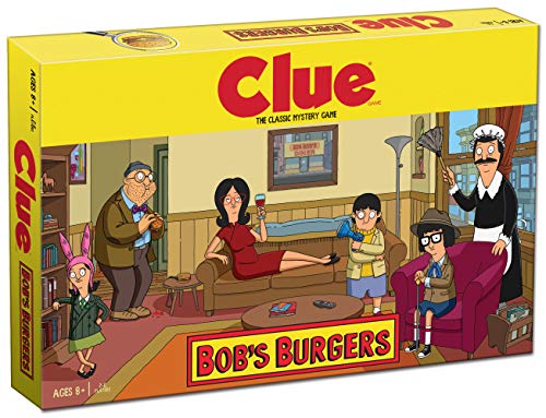 Clue Bobs Burgers Board Game