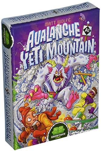 Green Couch Games Avalanche at Yeti Mountain Card Game