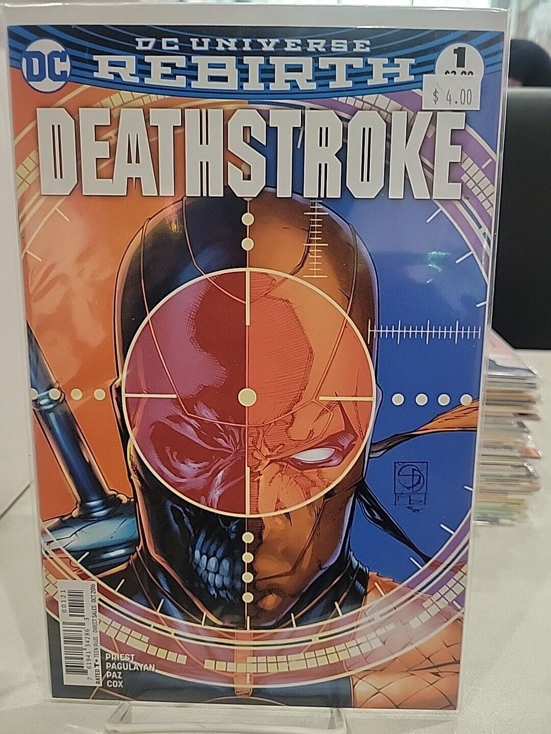 Deathstroke v4 #1 DC Comics 2016 NM Clock King Ravager Red Lion Jericho Jackal