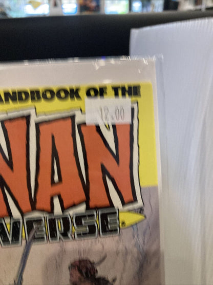 The Official Handbook Of The Conan Universe #1 Marvel 1986