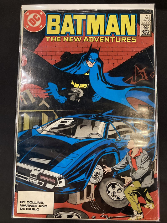 Batman #408 (DC 1987) Reintroduction Jason Todd; 1st Ma Gunn