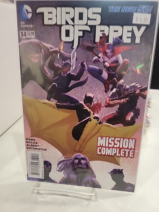 Birds of Prey - The New 52!   #34  - DC Comic books