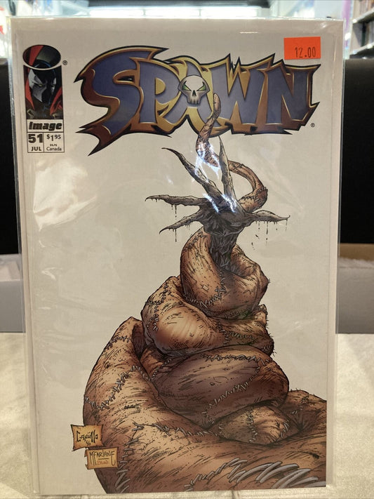 Spawn #51 (1996) Image High Grade Comic Book Todd McFarlane / Greg Capullo Cover