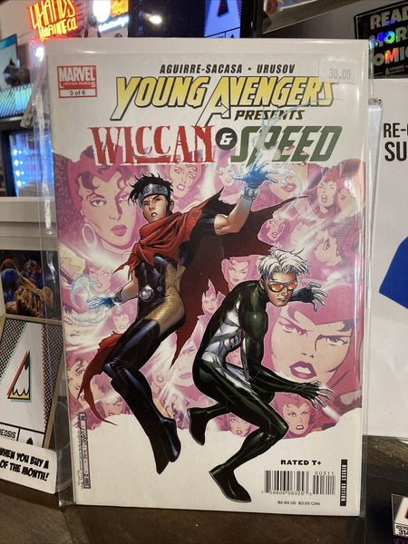 2008 MARVEL THE YOUNG AVENGERS PRESENTS #3 WICCAN AND SPEED VF+