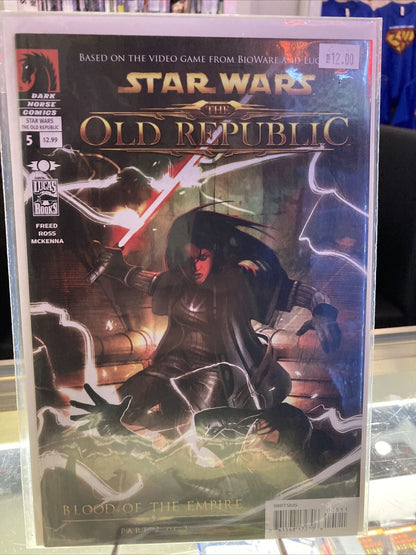 Star Wars: The Old Republic #5 newsstand - 2011 - (-VF)