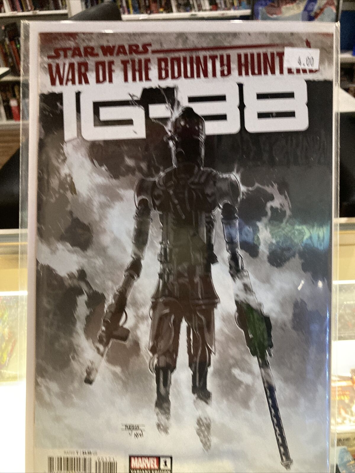 Marvel Comics - Star Wars War Of The Bounty Hunters #1 - IG-88  Variant - NM