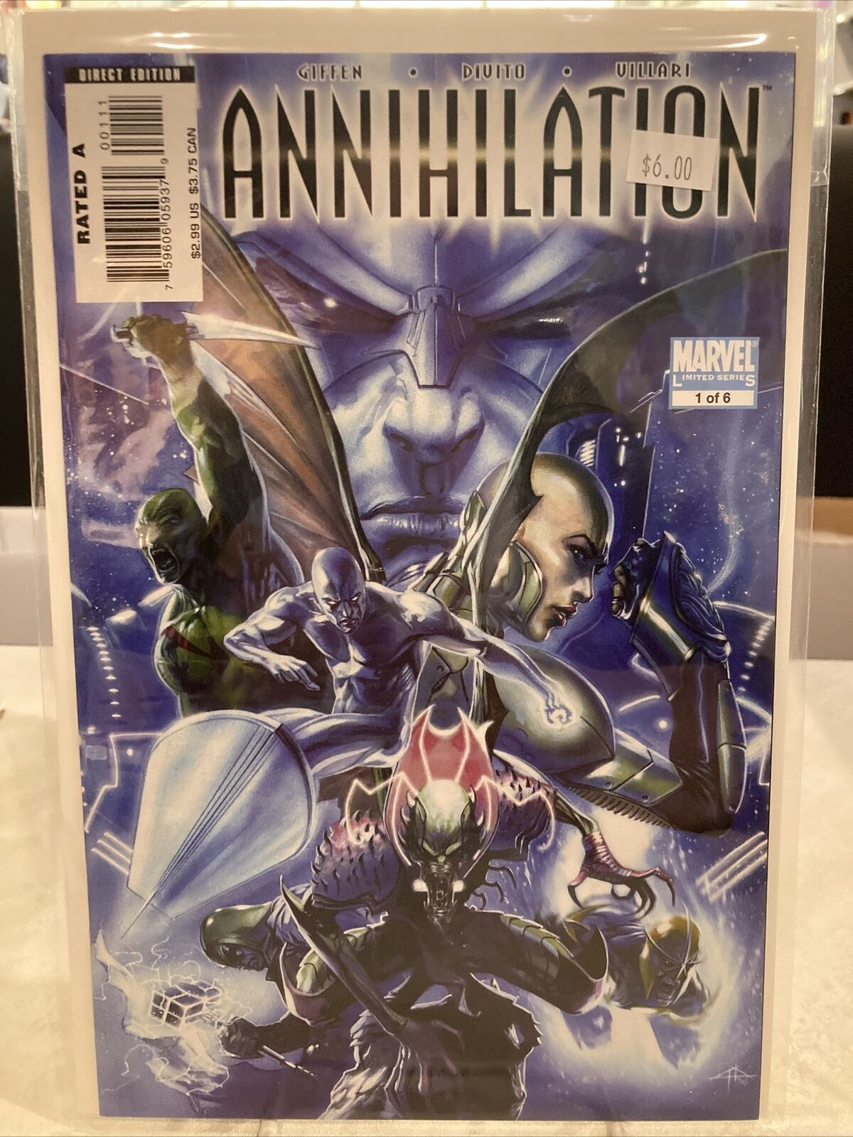 Annihilation 1 Marvel 2008