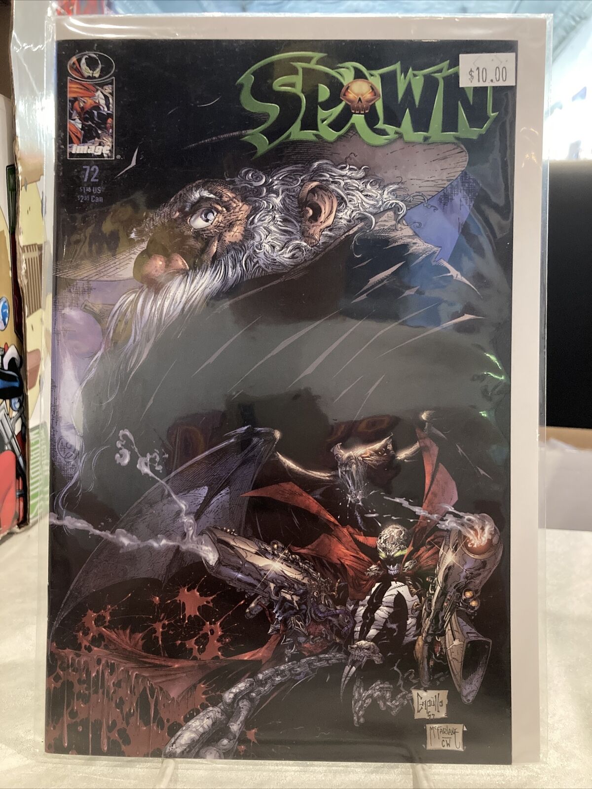 Spawn #72 1998 Image Comics Todd McFarlane / Greg Capullo