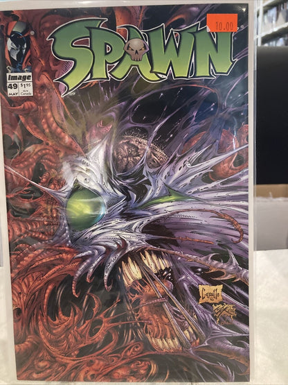 Spawn #49 1996 Capullo Image Comics, Very Clean Copy, Fast & Safe Shipping