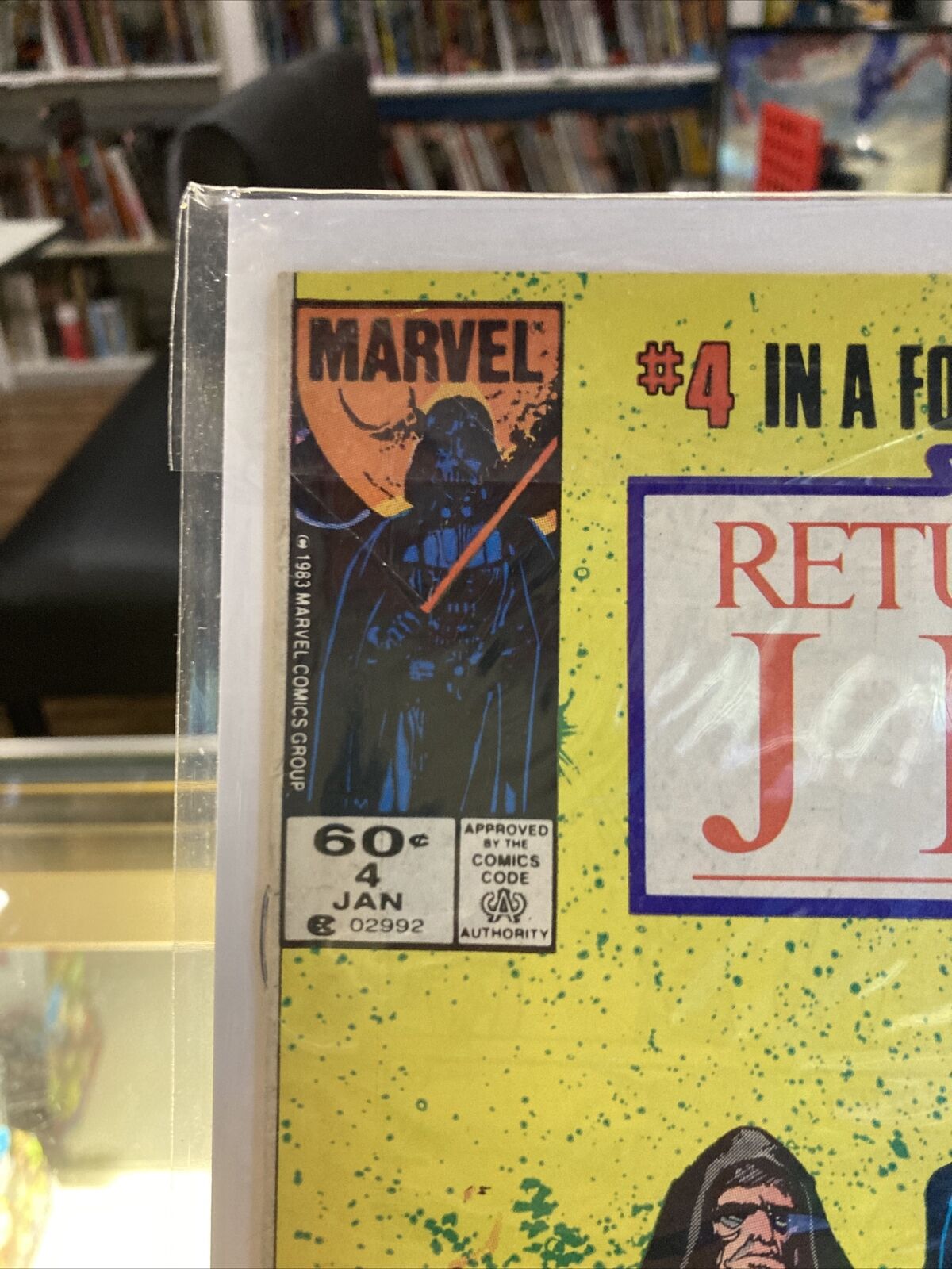 Marvel Star Wars Return of the Jedi #4 Limited Series 1983