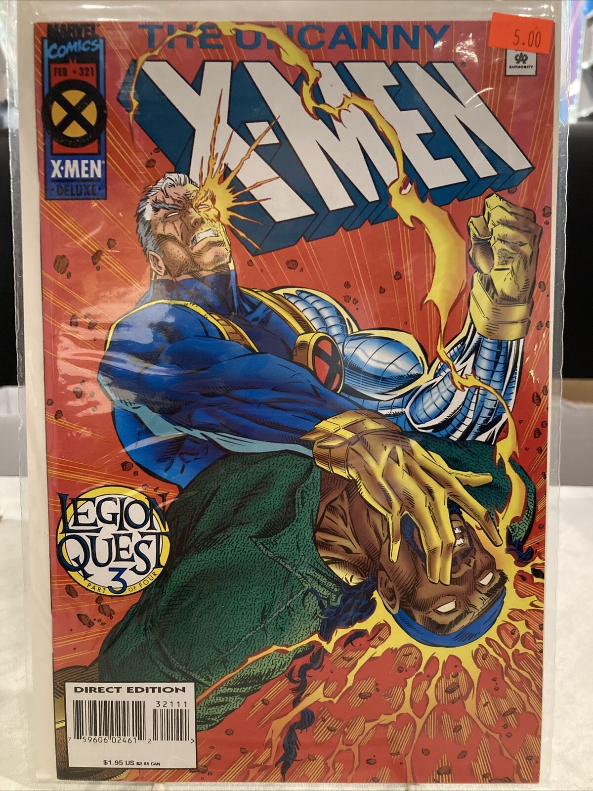 Uncanny X-men #321 Comic Legion Quest 3