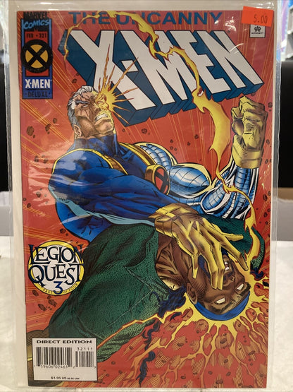 Uncanny X-men #321 Comic Legion Quest 3