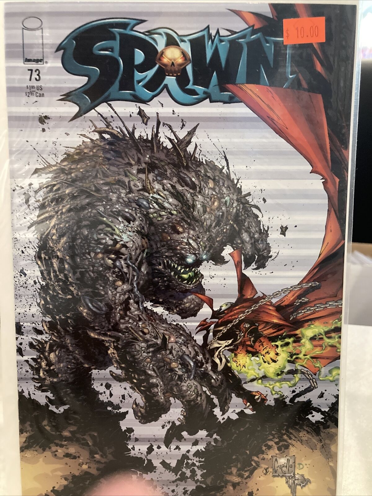 Spawn #73 Image Comics 1998 Low Print Run Todd McFarlane & Greg Capullo 9.0