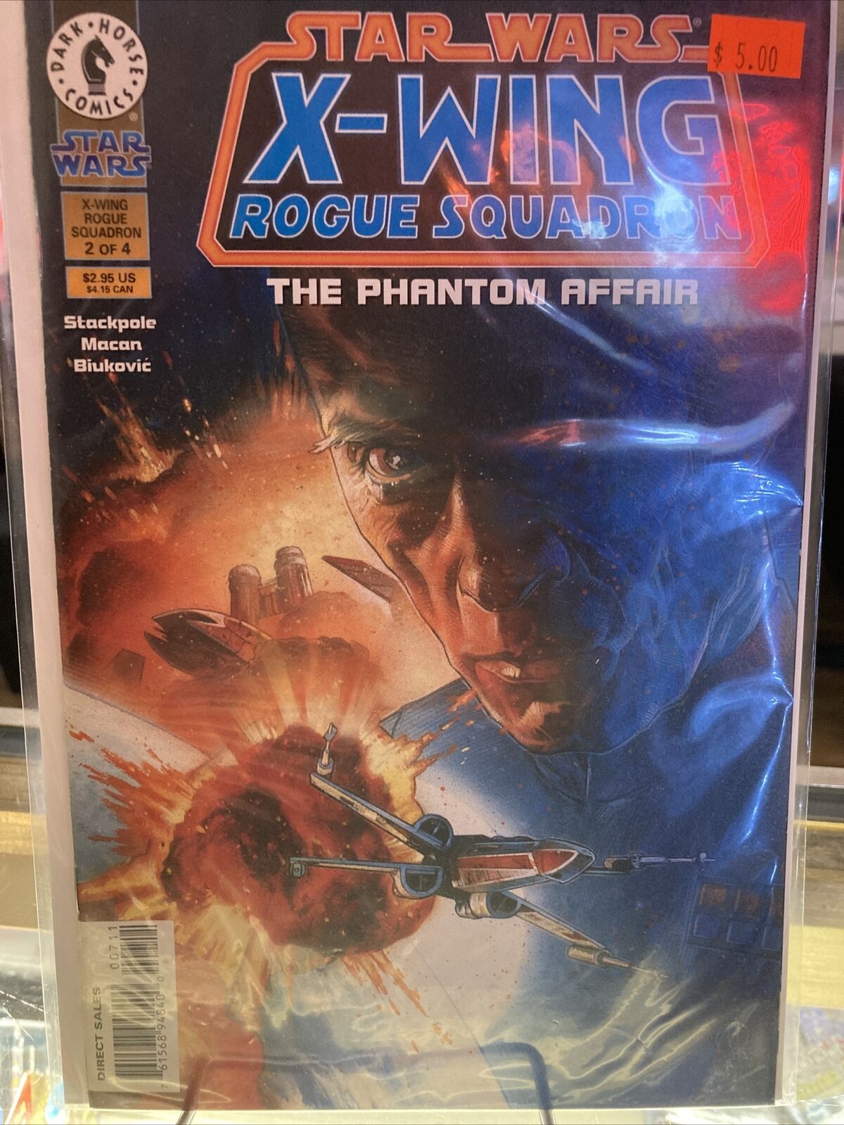 Dark Horse Comics: Star Wars  X-wing Rogue Squadron The Phantom Affair # 2 Of 4