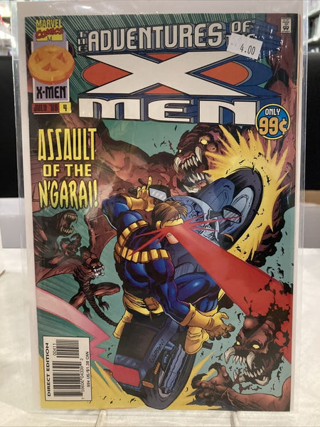 1996 Marvel The Adventures Of The X-Men #4