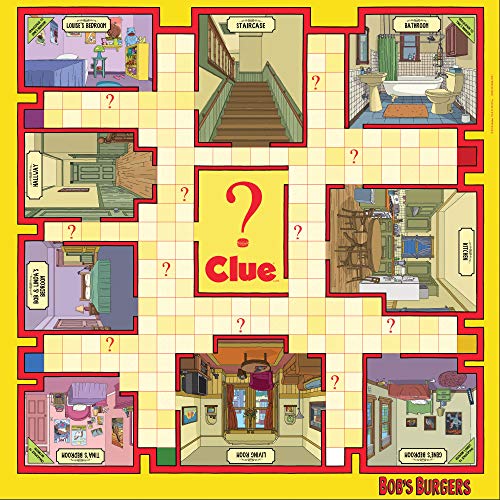 Clue Bobs Burgers Board Game