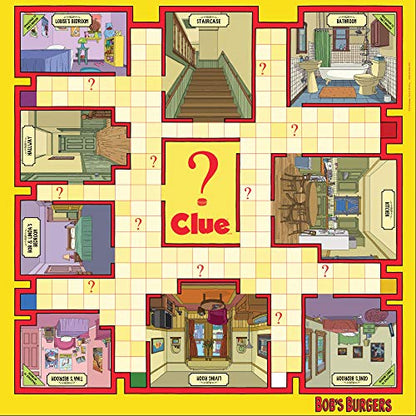 Clue Bobs Burgers Board Game