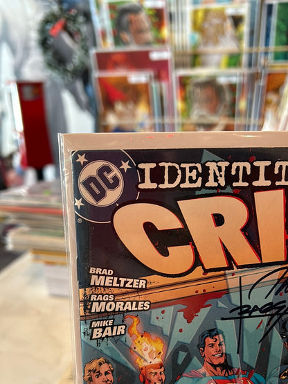 Identity Crisis #1 (Signed By Rags Morales)