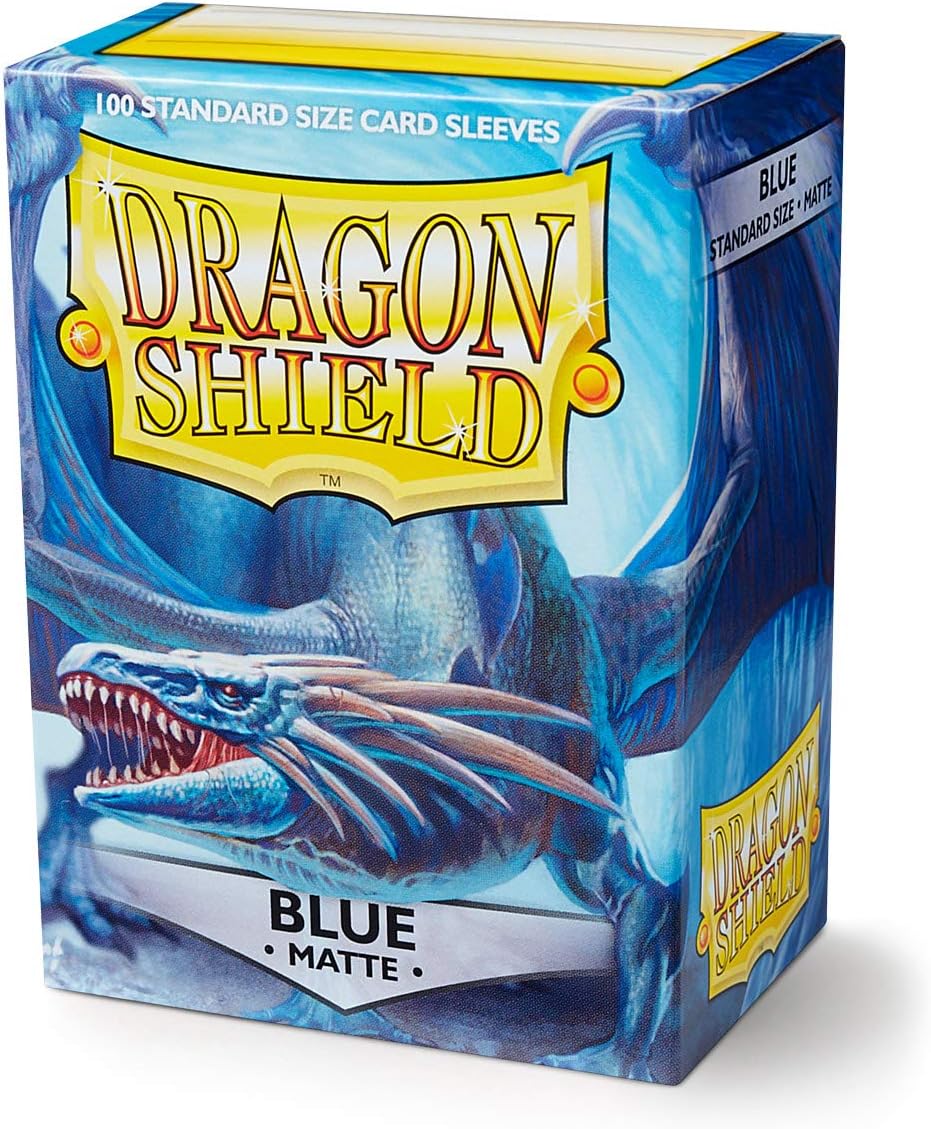 Dragon Shield Sleeves - Blue Matte