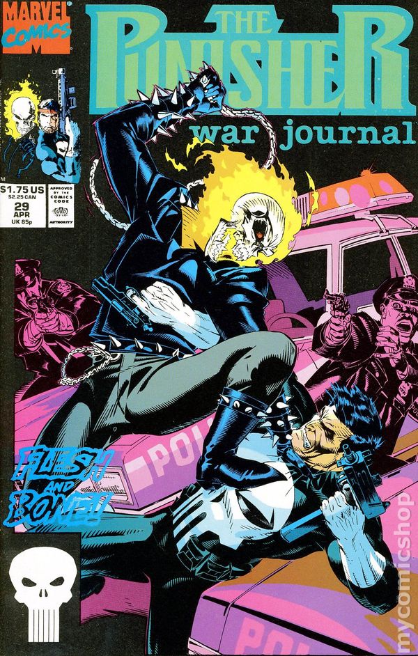 Punisher War Journal 29 & 30 (1st Meeting of The Ghost Rider & Punisher)
