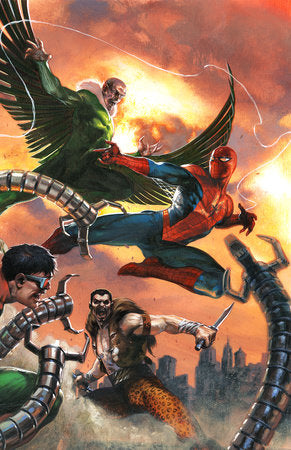 AMAZING SPIDER-MAN #54 GABRIELE DELL'OTTO CONNECTING VIRGIN VARIANT (Ratio 1:50)