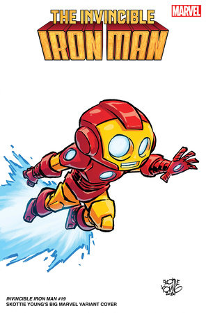 INVINCIBLE IRON MAN #19 SKOTTIE YOUNG'S BIG MARVEL VARIANT