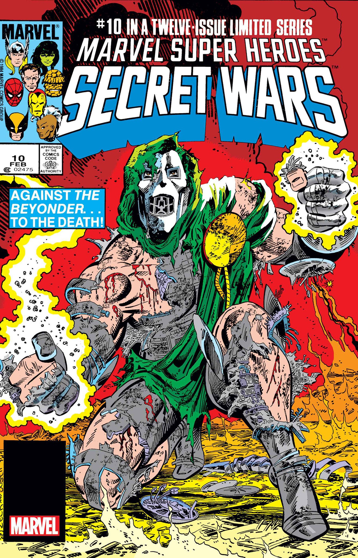 MARVEL SUPER HEROES SECRET WARS #10 FACSIMILE EDITION