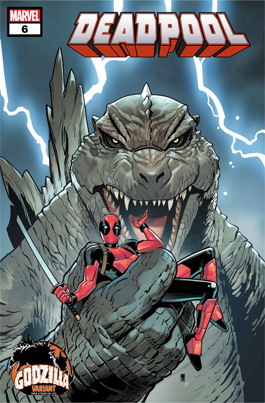 DEADPOOL #6 PACO MEDINA GODZILLA VARIANT