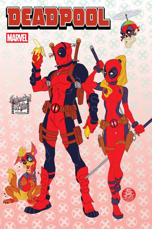 DEADPOOL #11 MARK BROOKS ANIMATED-STYLE VARIANT [DVS]