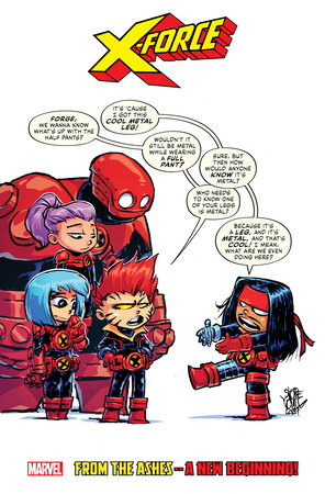 X-FORCE #1 SKOTTIE YOUNG VARIANT