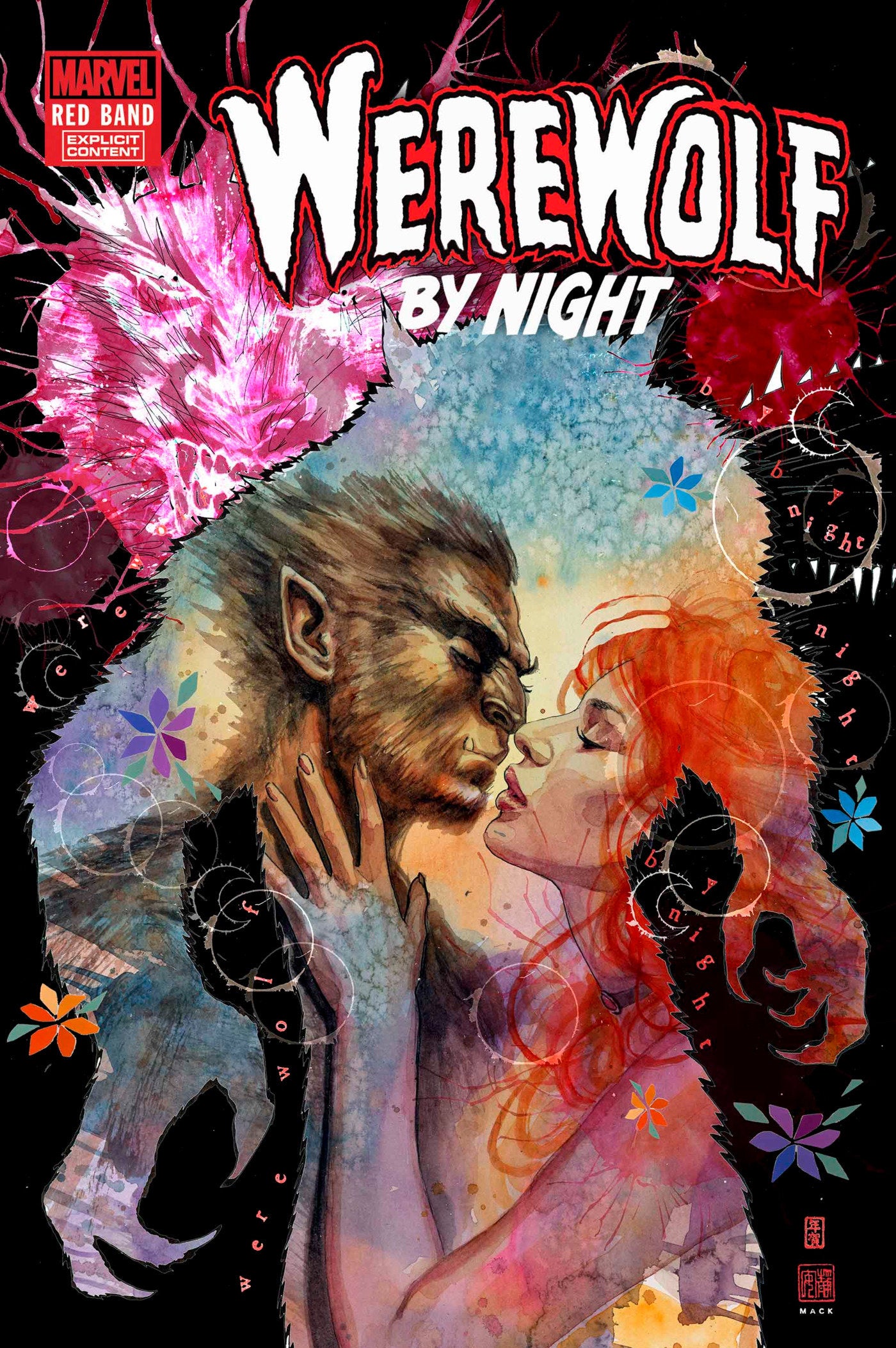 WEREWOLF BY NIGHT: RED BAND #2 DAVID MACK VARIANT RATIO 1:25 [POLYBAGGED]