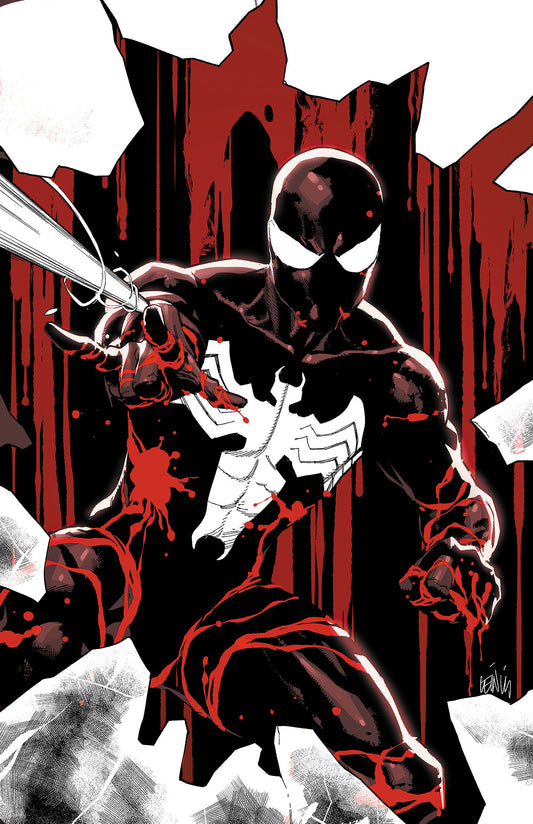 SPIDER-MAN: BLACK SUIT & BLOOD #1 LEINIL YU VIRGIN VARIANT Ratio 1:100