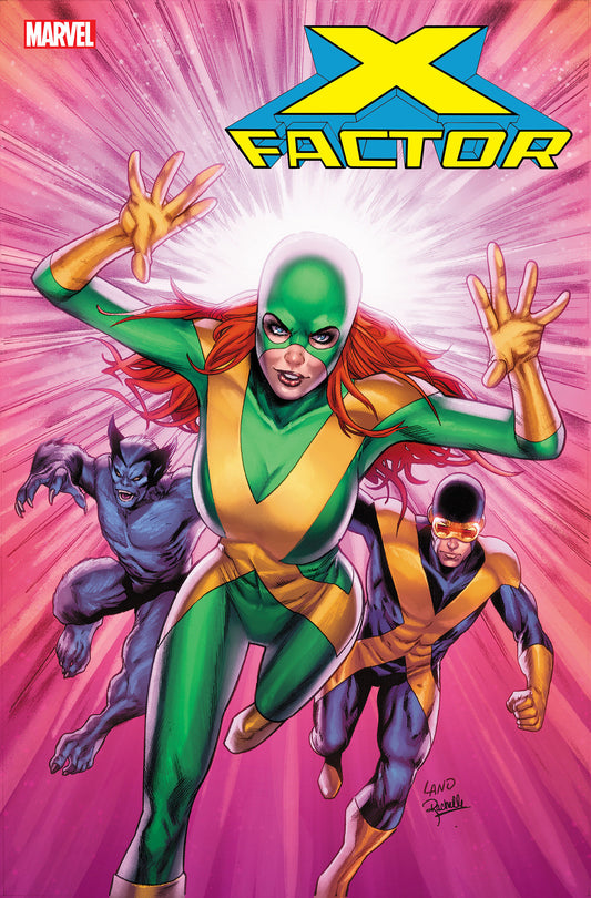 X-FACTOR #8 GREG LAND VARIANT [XMH] RATIO 1:25