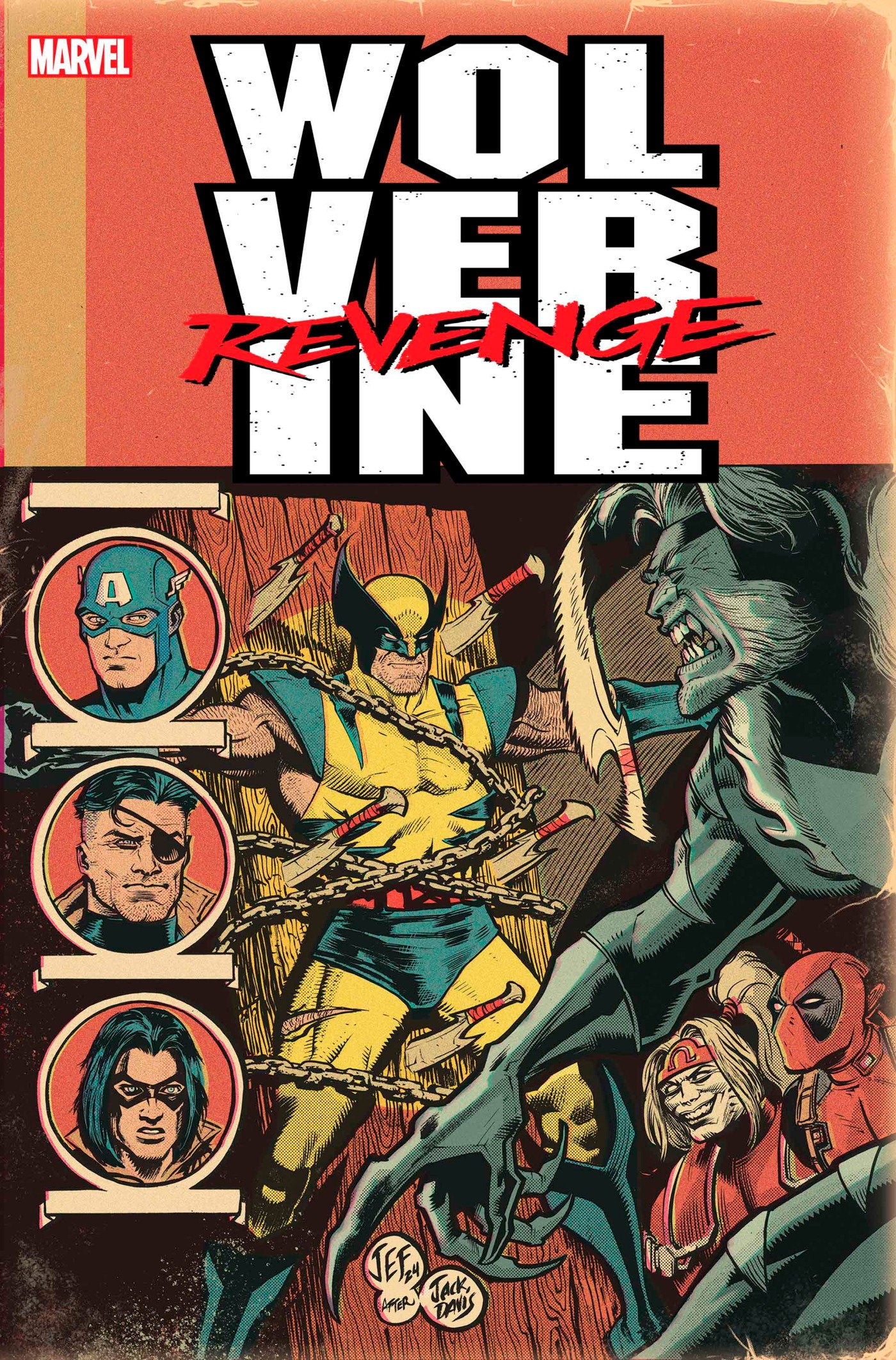 WOLVERINE: REVENGE - RED BAND #2 JUAN FERREYRA HOMAGE VARIANT Ratio 1:25 [POLYBAGGED]