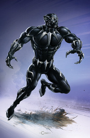 BLACK PANTHER: INTERGALACTIC #2 CLAYTON CRAIN VIRGIN VARIANT[1:50]